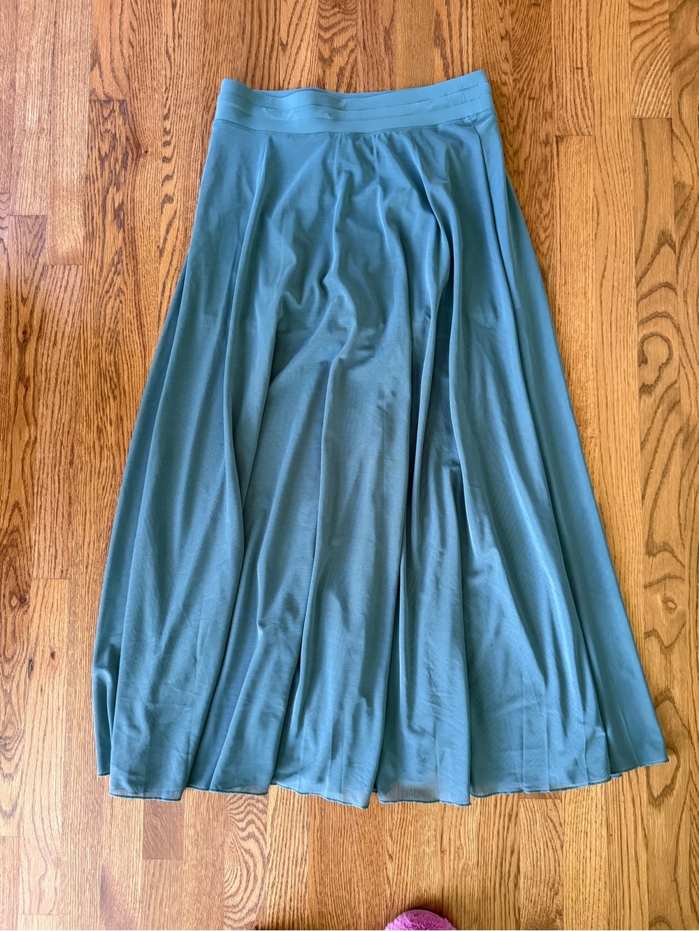 Halara Women’s L Athletic Skort Sage Green Built In Shorts Drawstring Golf - Picture 3 of 9
